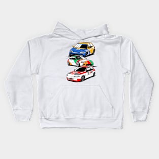 Honda Civic EG Triple Threat Kids Hoodie